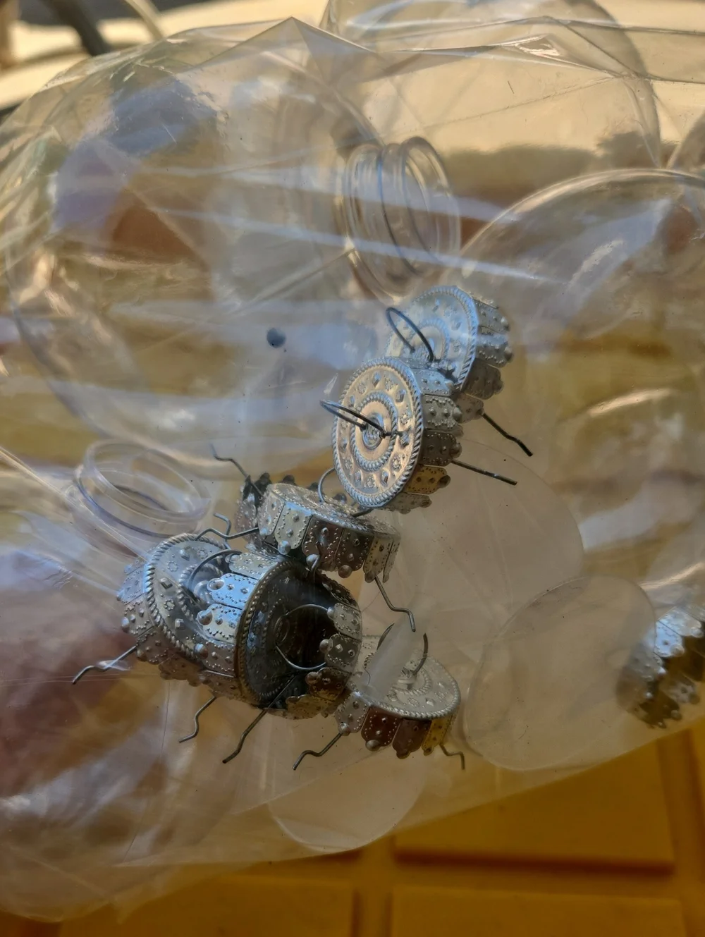 Jumbo Clear Ornaments